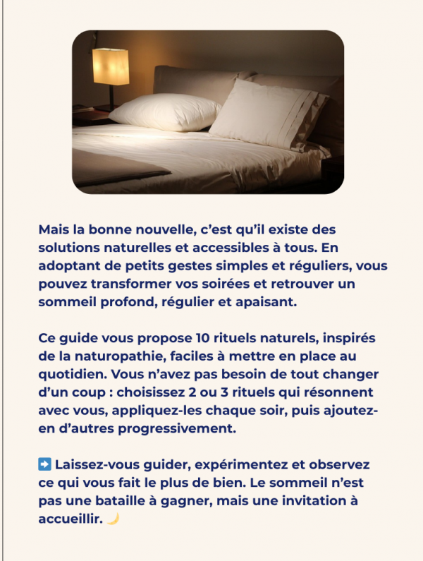 🌟 Introduction Bienvenue dans vos nuits retrouvées
